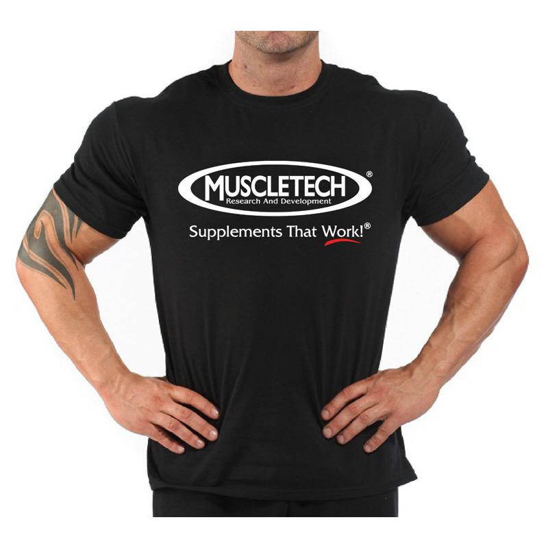 Health Wellness And Fitness - Camiseta Musculação Fitness Palestra 'Muscletech'