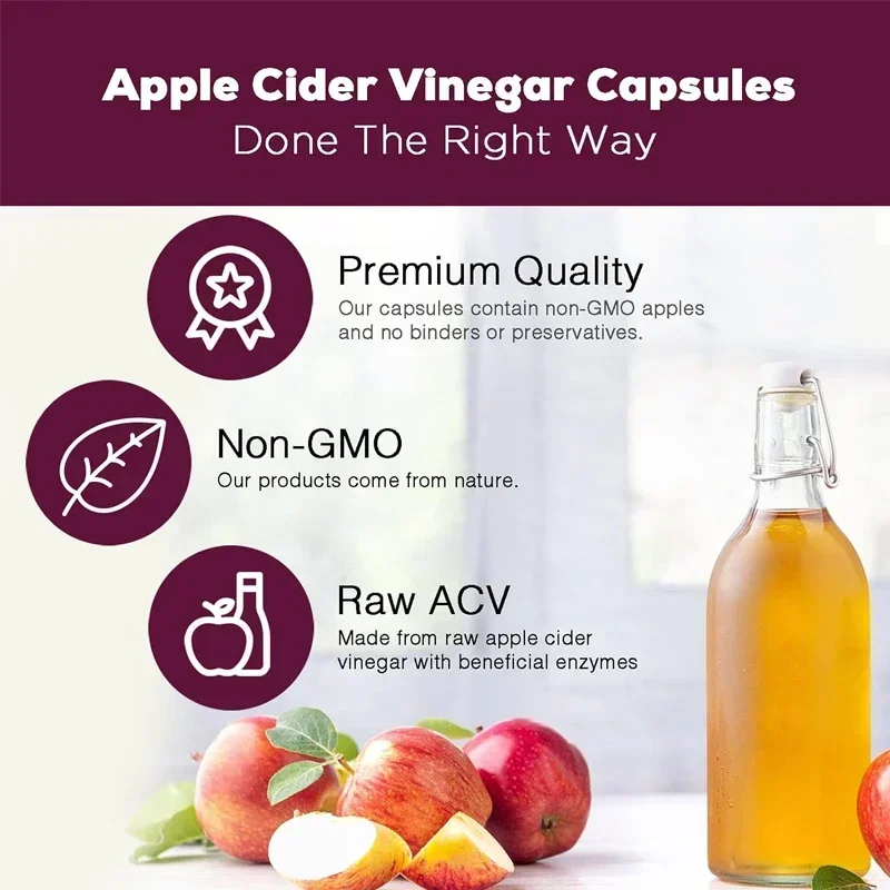 Cápsulas de Vinagre de Maçã -  - Health Wellness Usa avaliação e preço