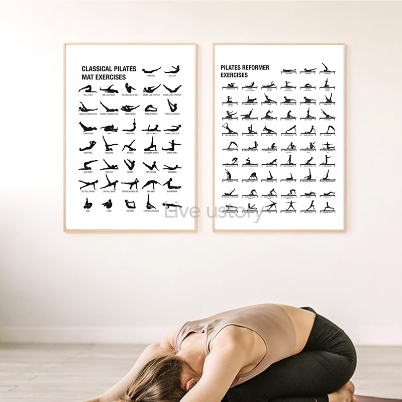 Pôster de Quadro de Exercícios - Health Wellness And Fitness avaliação e preço
